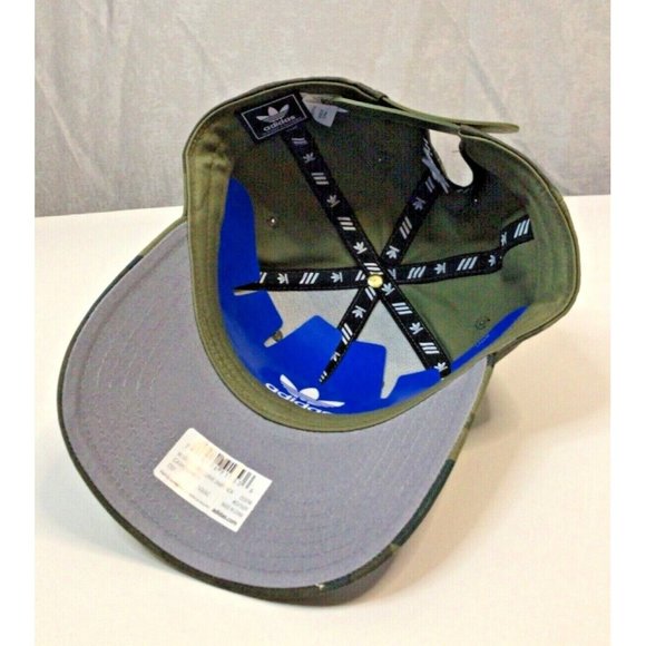 Adidas Ori Icon Precurve Camo Men's Snapback Adjustable Hat - Picture 2 of 5